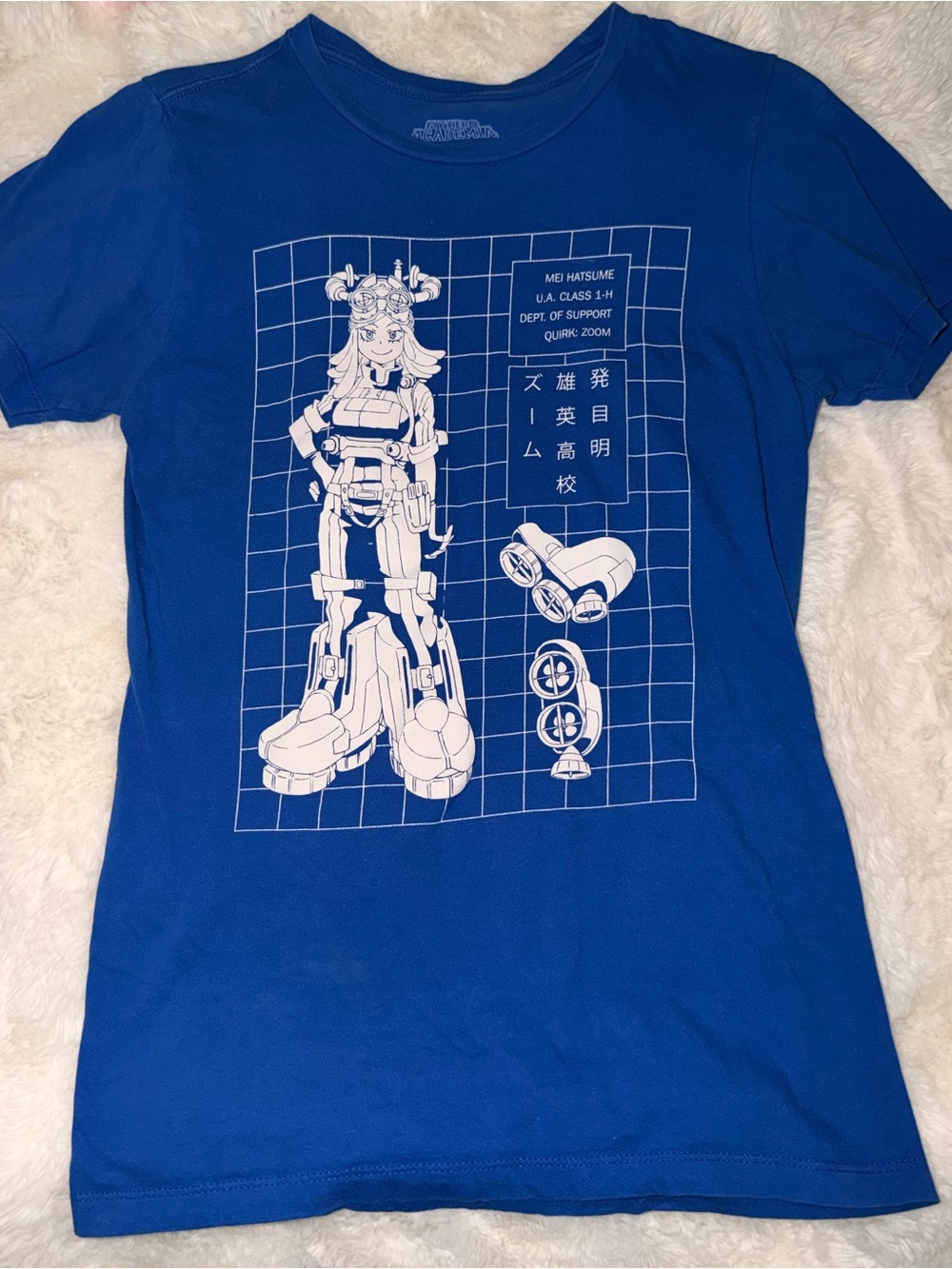 Anime Mei Hatsume Blueprint Graphic Tee